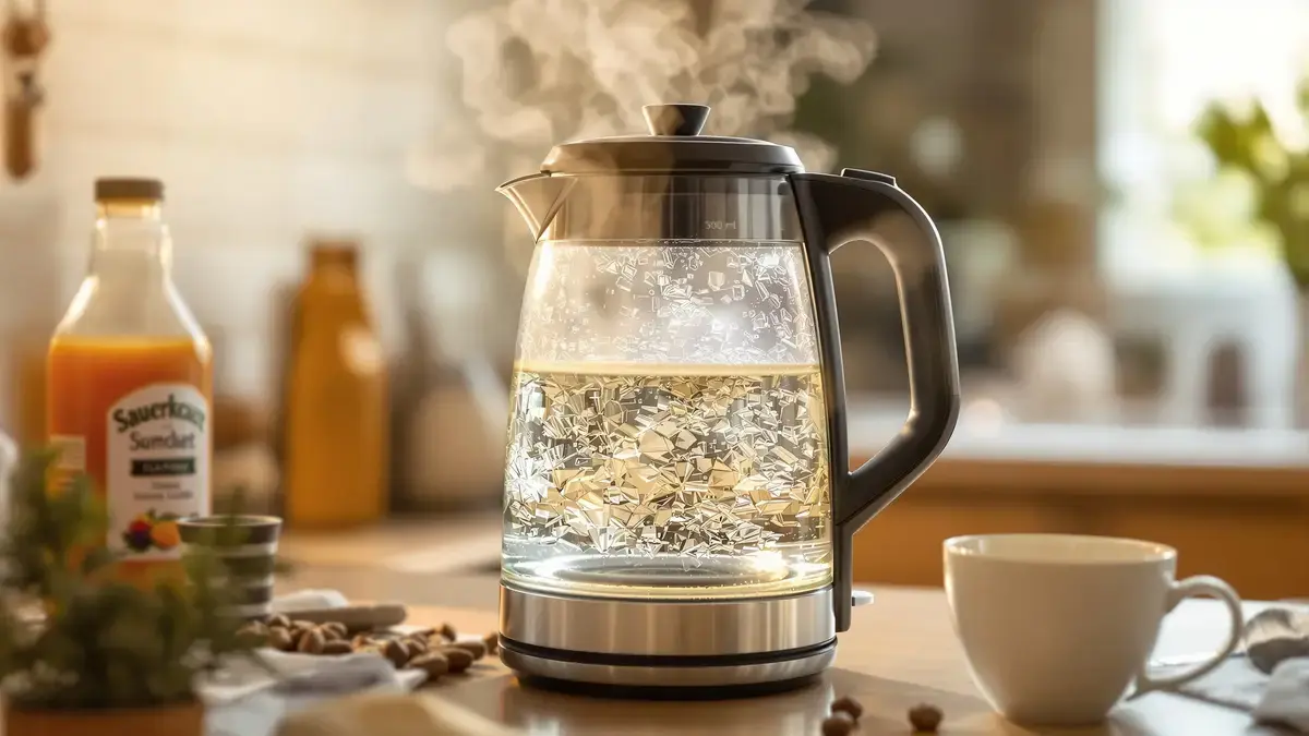 Pre optimalné čistenie vašej kanvice sa naučte, ako 300 ml vriacej vody odstráni vodný kameň