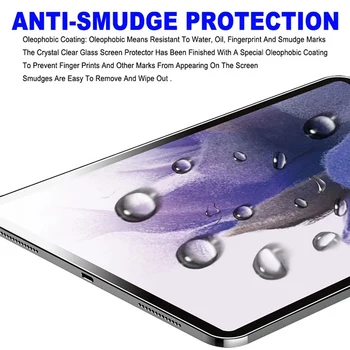 9H Tablet Skla pre Samsung Galaxy Tab S7 FE 12.4 2021 Tvrdeného Skla Film Screen Protector Poškriabaniu Dôkaz pre SM-T730 T736B T735