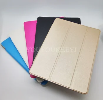 Móda Ultra tenké 3 fold Folio PU stojan, kryt prípade CIGE M9 10.1 palcový MTK8752 tablet pc ,Multi-farbu vyberte+ 3 darček