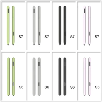 Pre Samsung Galaxy Tab S6 / S7 S-Pen Kryt Roztomilý Tablet Silikónové Puzdro Na Ceruzku
