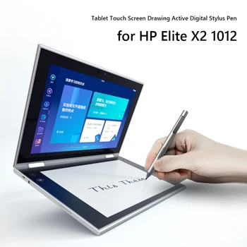 Tlak Tablet Dotykový Displej Rysovacie Pero Stylus Aktívne Pero pre HP Elite X2 1012 Ľahké Písanie Ceruzkou